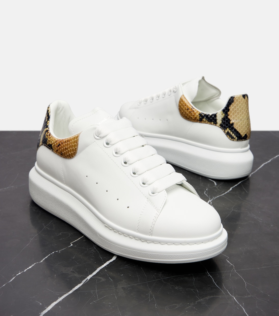 Baskets Oversized en cuir | McQueen