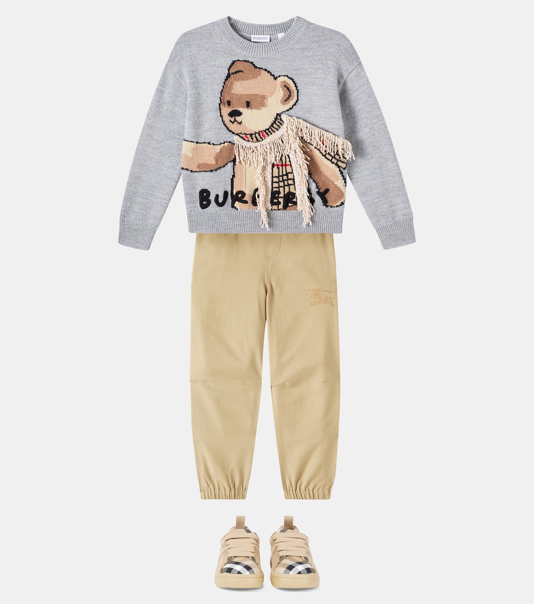 Pull Thomas Bear en laine | Burberry Kids