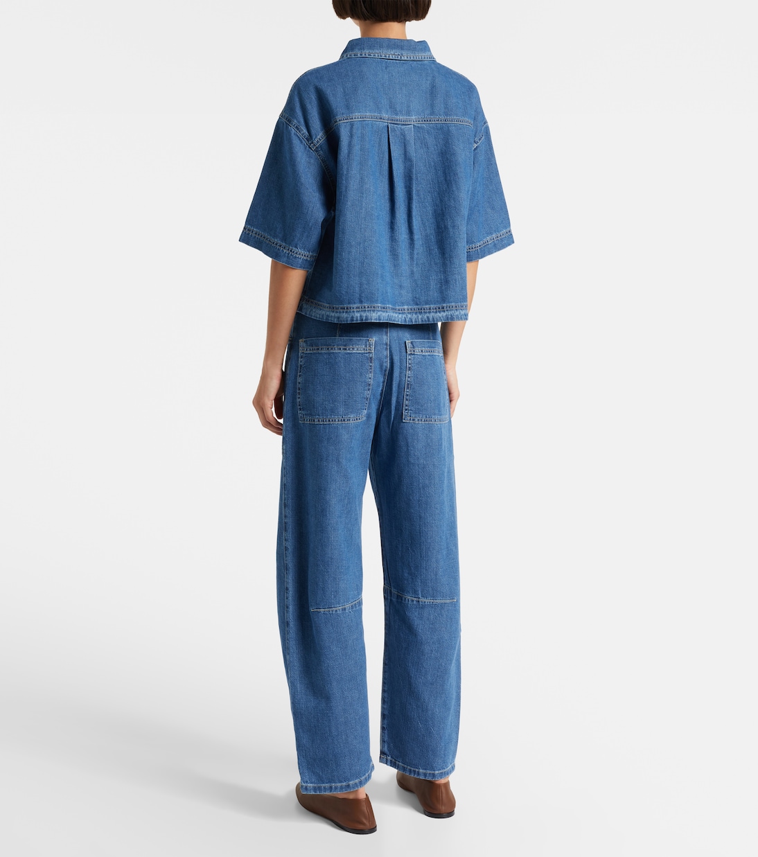 Kaddy denim shirt | Velvet