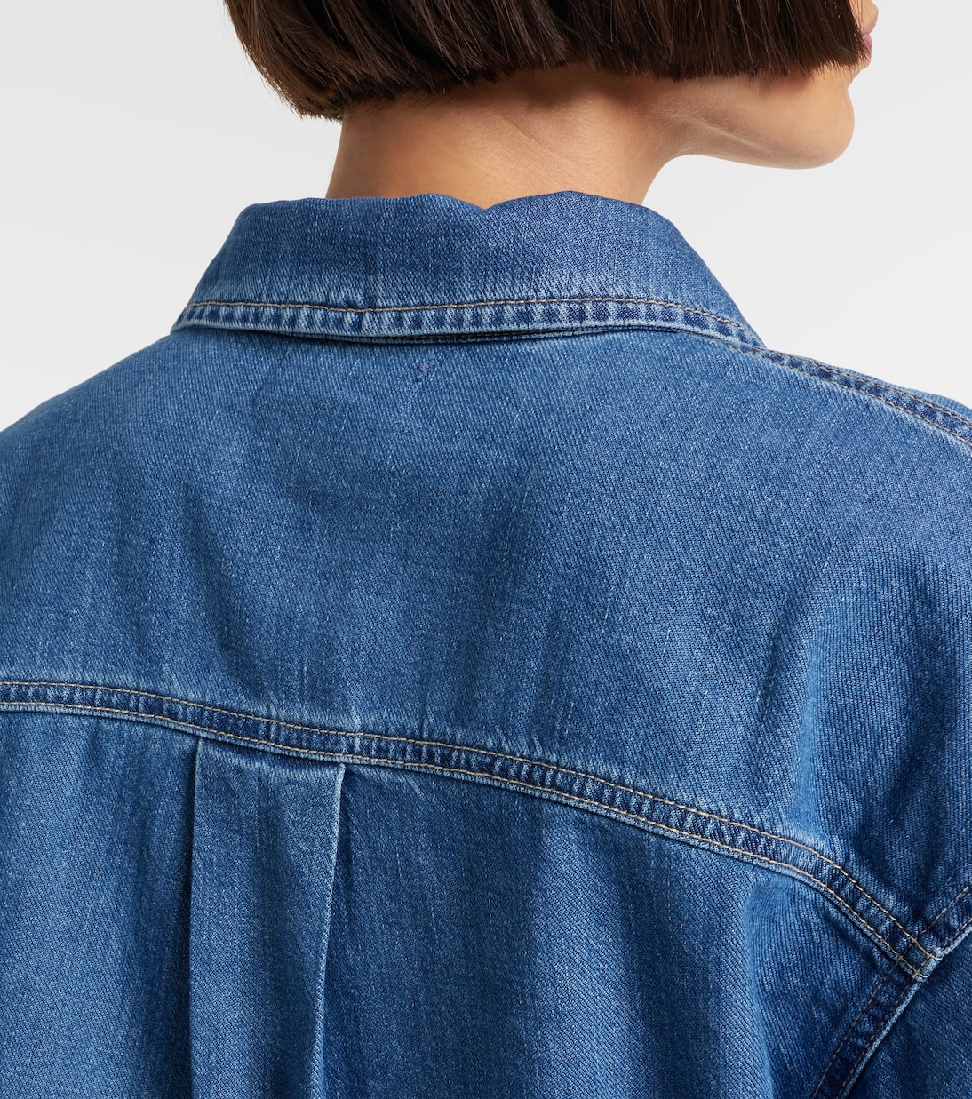 Kaddy denim shirt | Velvet