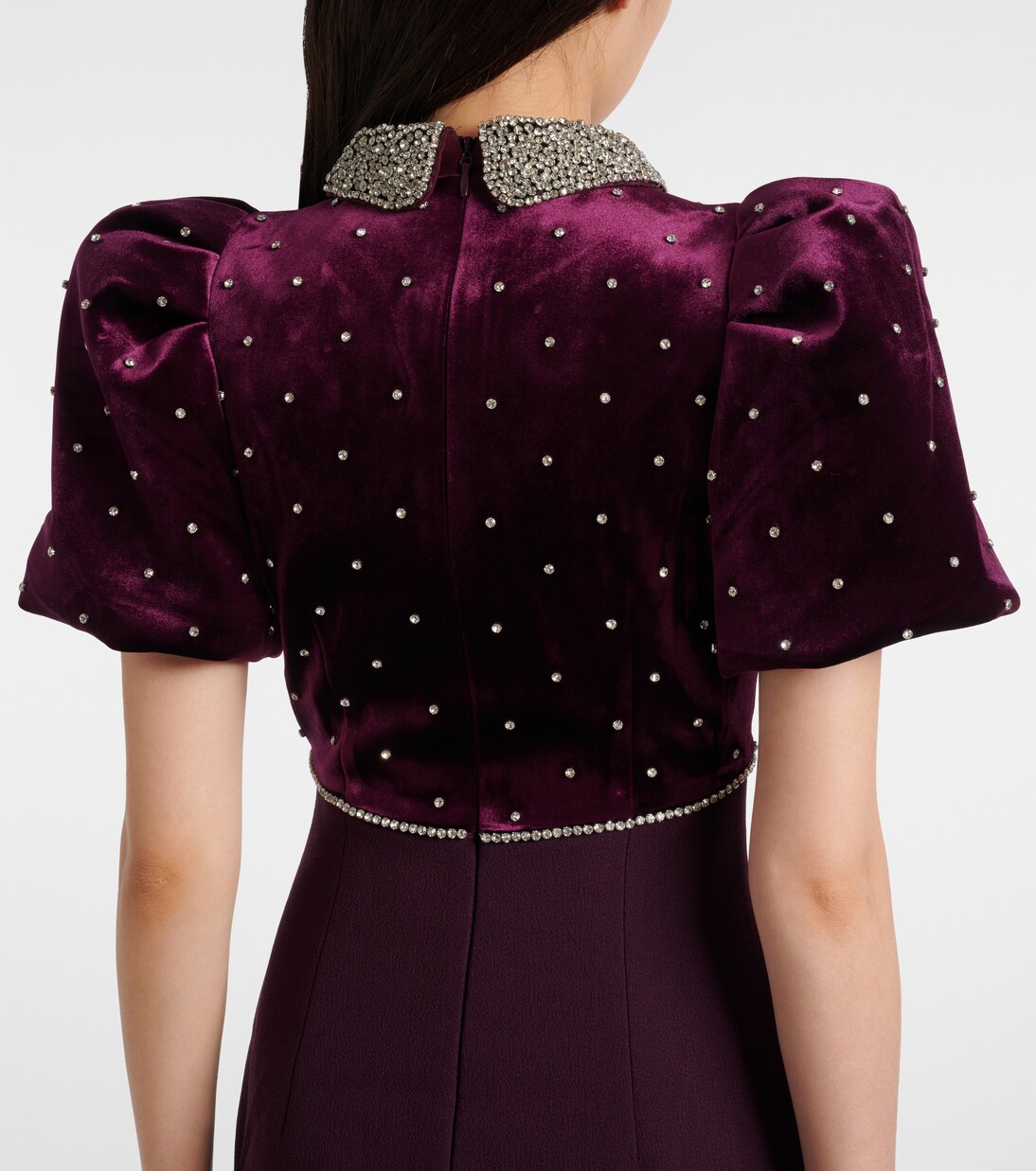 Charles embellished velvet gown | Rebecca Vallance
