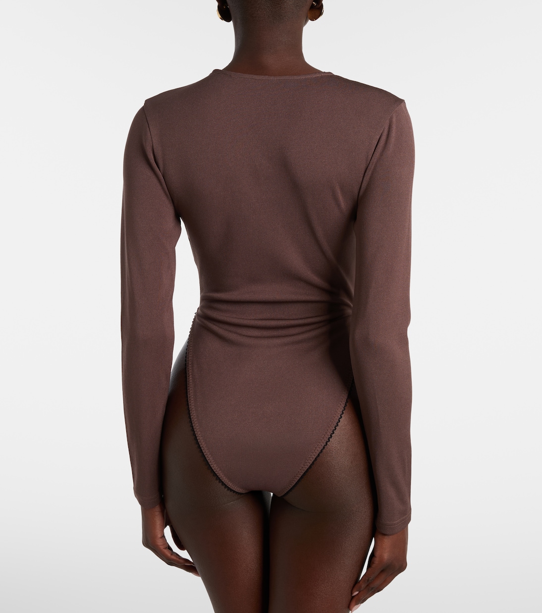 Lace-trimmed bodysuit | Jacques Wei