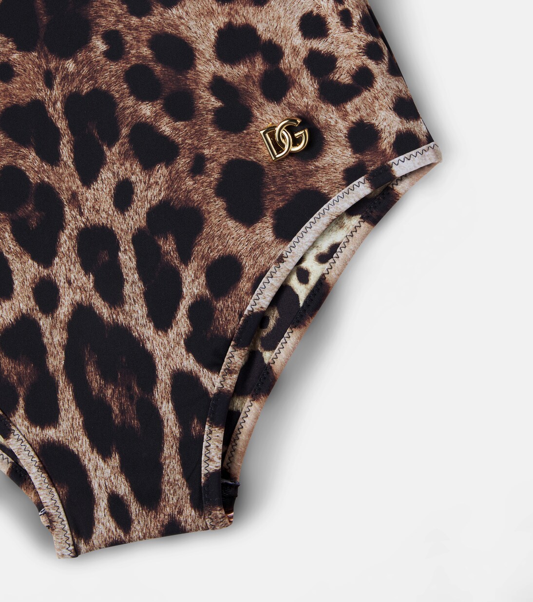 Bañador con estampado de leopardo | Dolce&Gabbana Kids