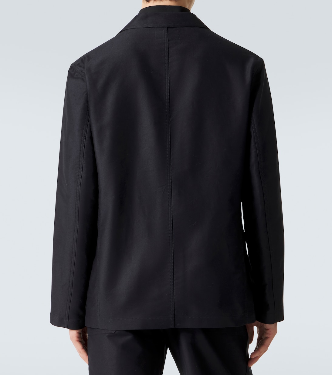 Cotton satin suit jacket | Lemaire