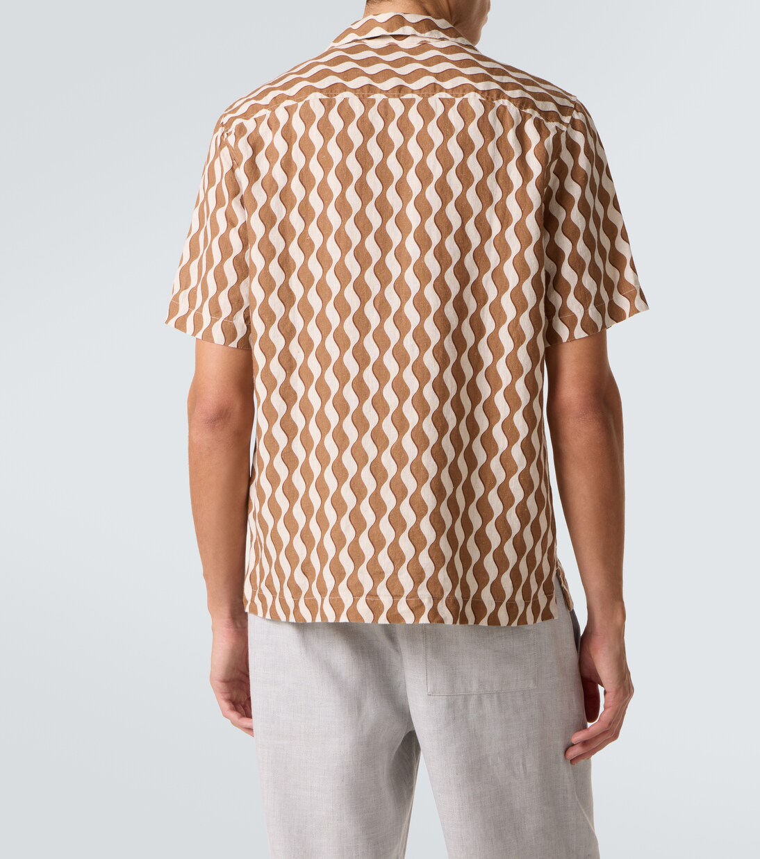 Roberto printed linen shirt | Frescobol Carioca