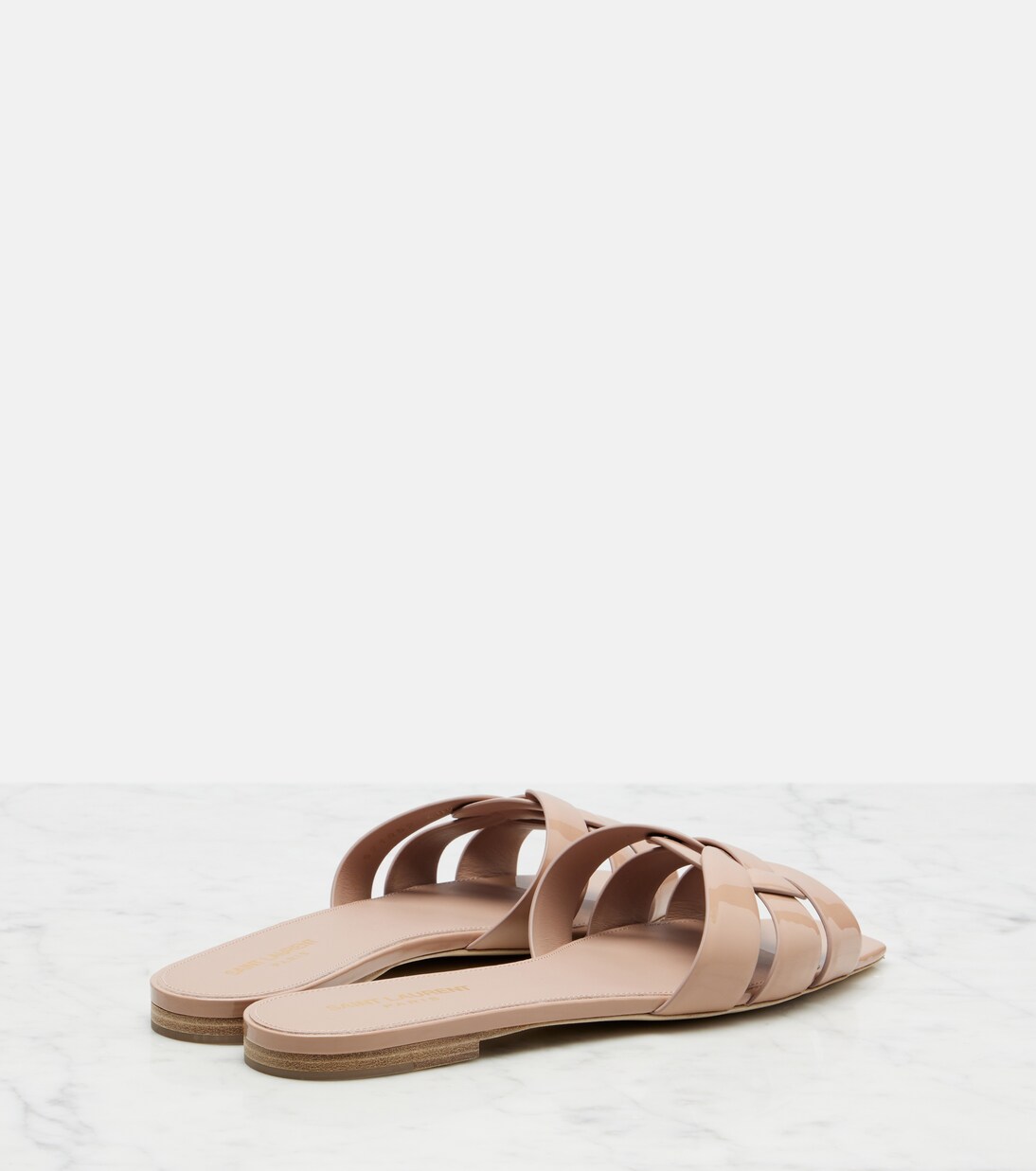 Patent leather sandals | Saint Laurent