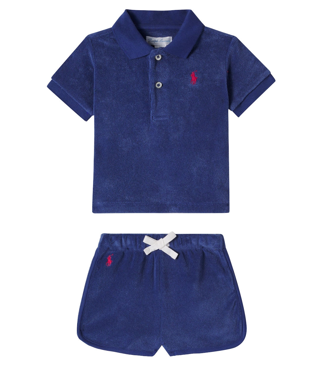 Baby Set aus Polohemd und Shorts aus Frottee | Polo Ralph Lauren Kids
