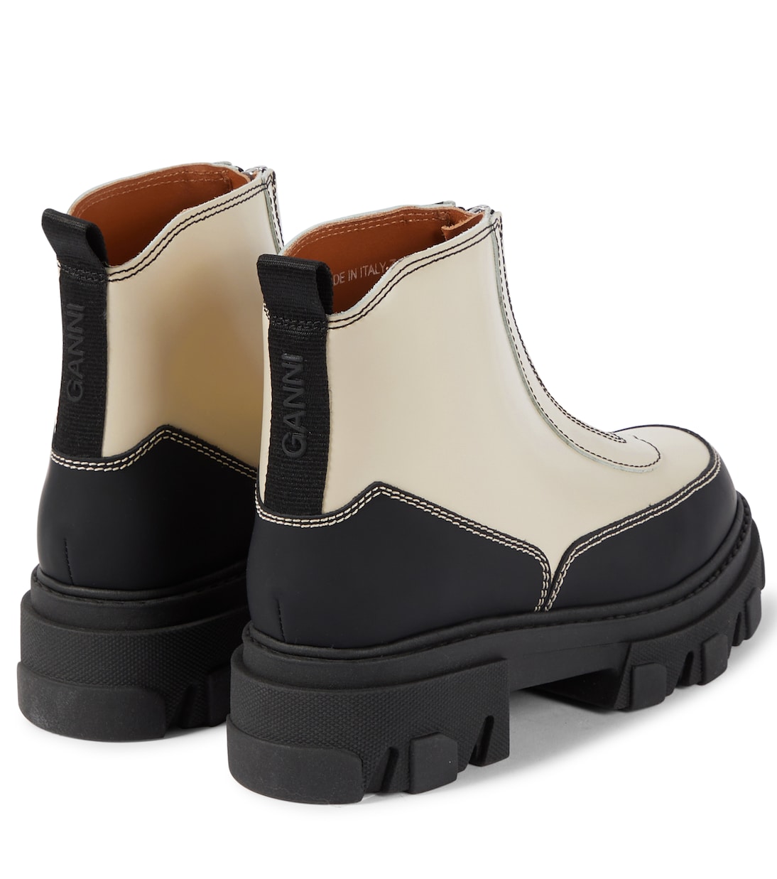 Botines de piel | Ganni
