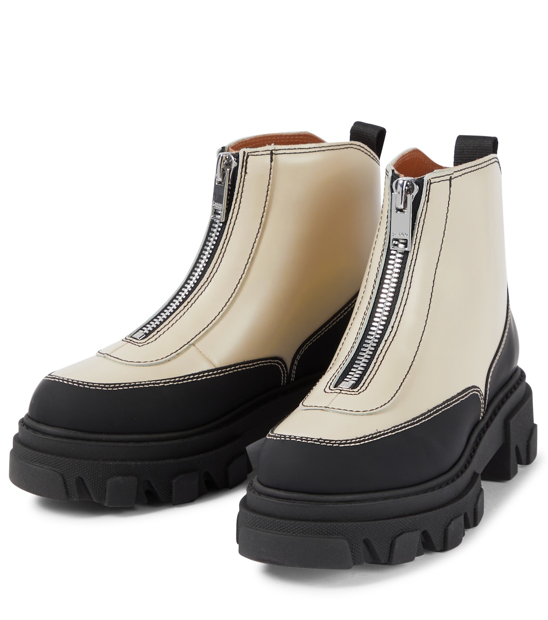 Botines de piel | Ganni
