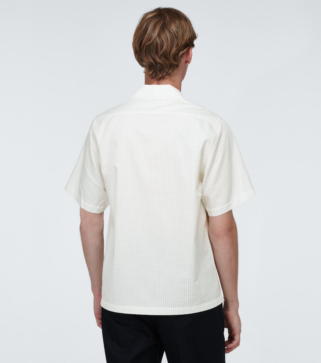 Camisa de bowling de micro cuadros | King & Tuckfield