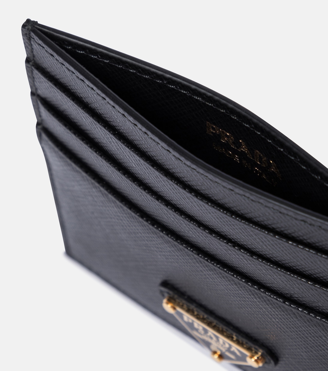 Kartenetui aus Saffiano-Leder | Prada