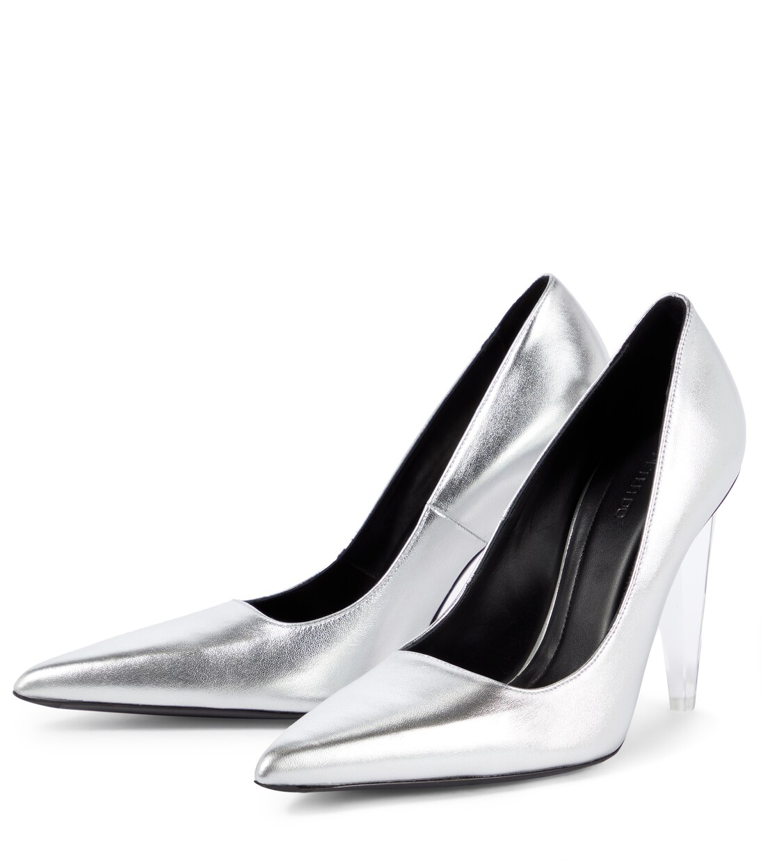 Pumps Ice in pelle metallizzata | Peter Do
