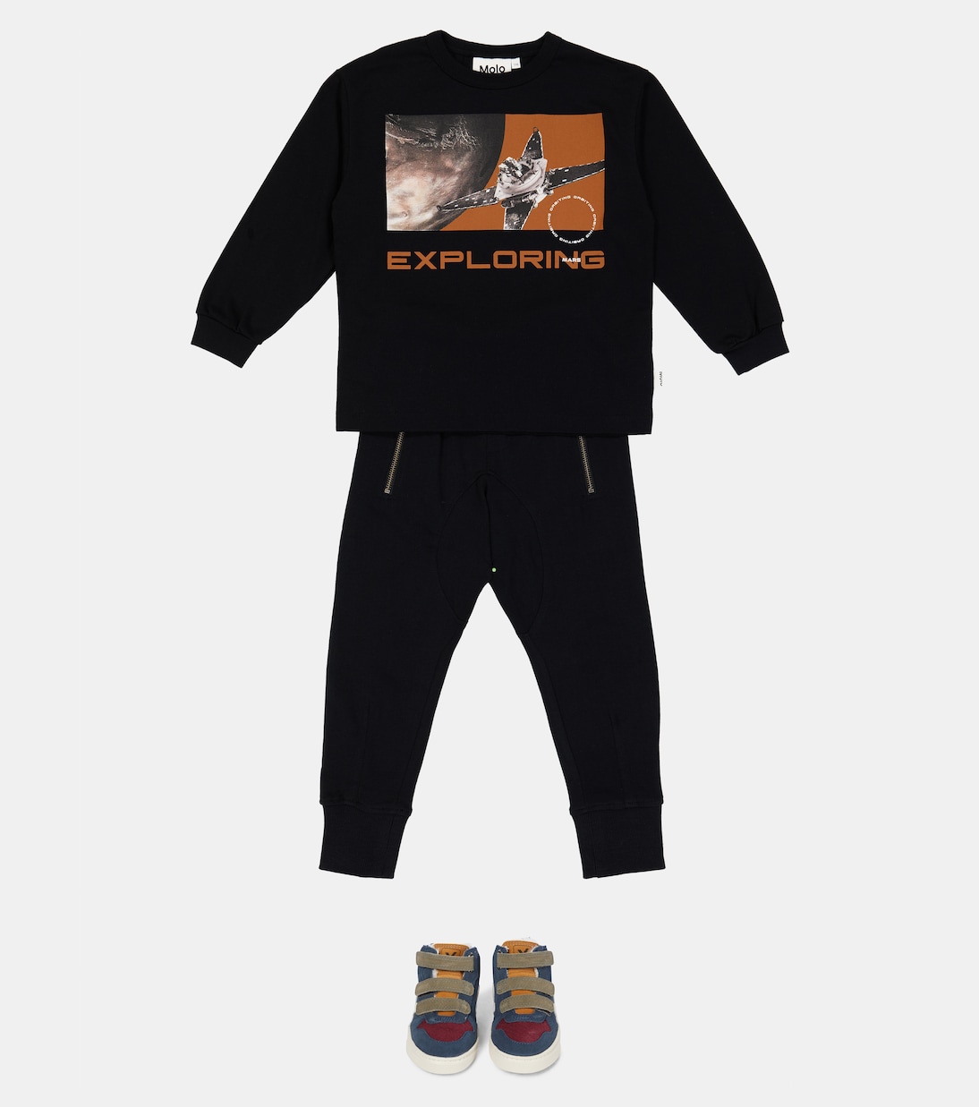 Rin printed cotton sweatshirt | Molo