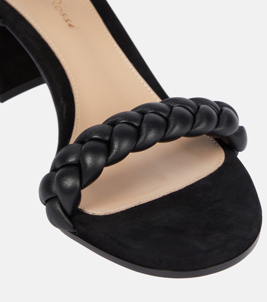 Sandalen Cruz 60 mit Veloursleder | Gianvito Rossi