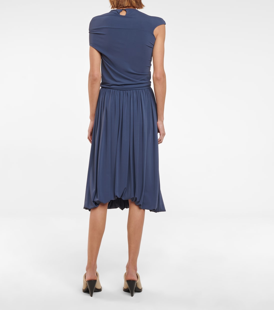 Pleated midi dress | Jil Sander