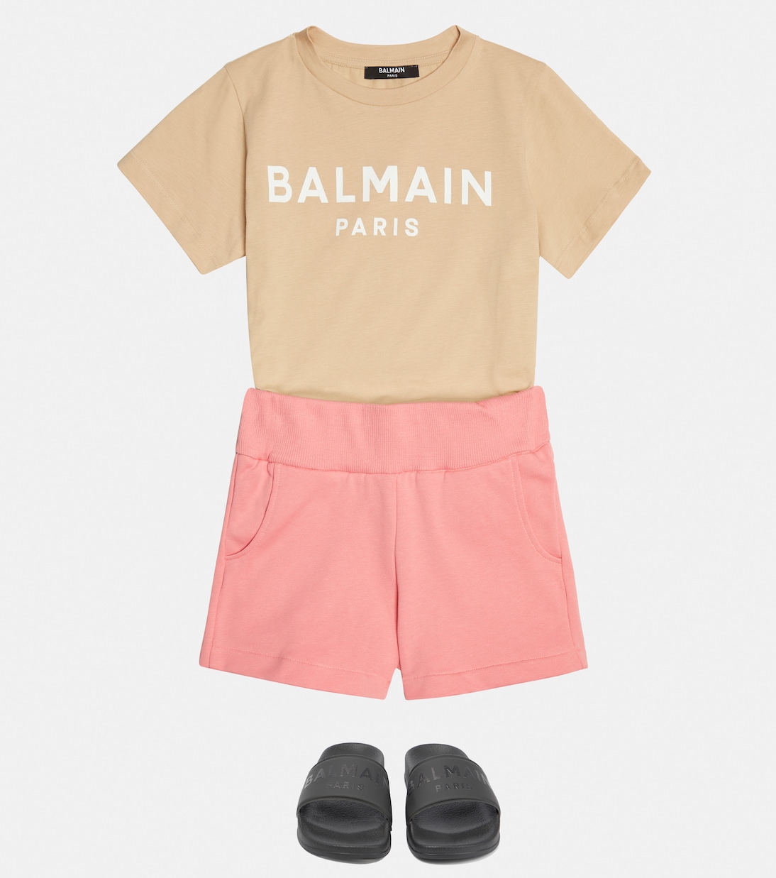 Shorts aus Baumwolle | Balmain Kids