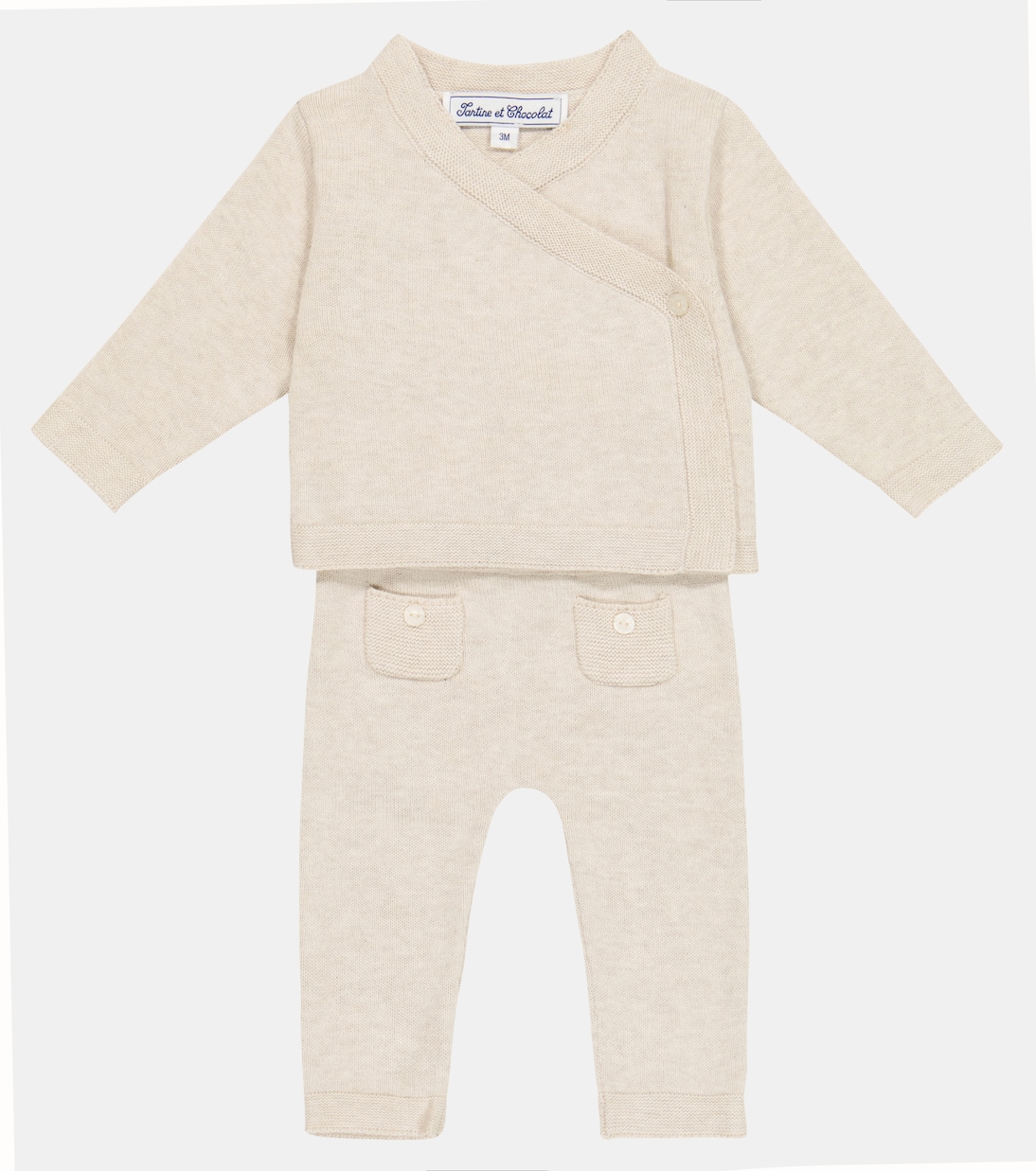 Bébé – Ensemble cardigan et pantalon | Tartine et Chocolat