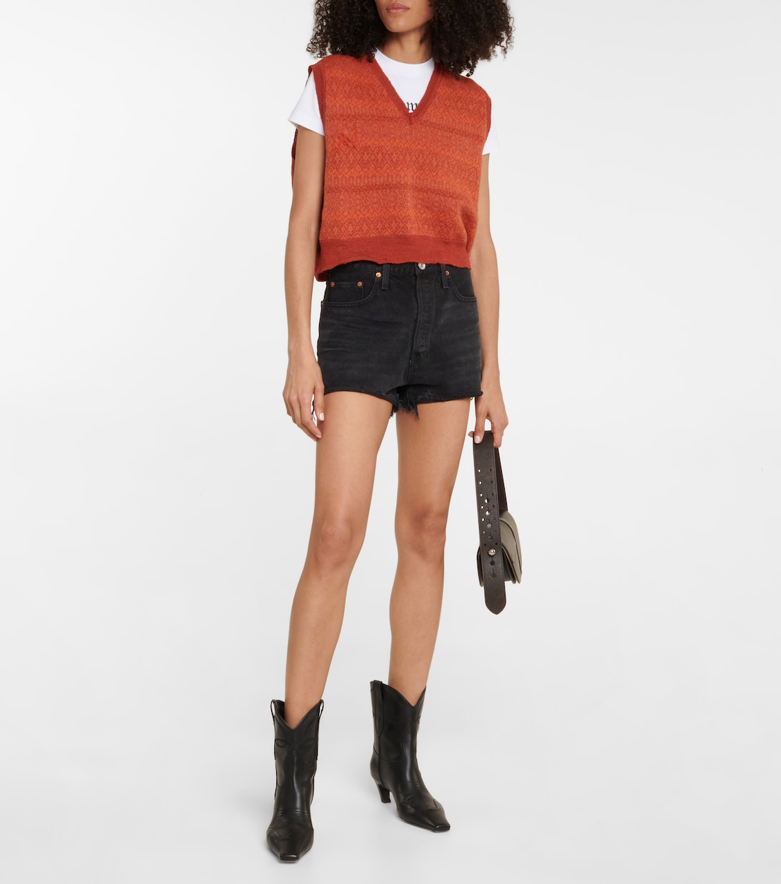 70s high-rise denim shorts | Re/Done