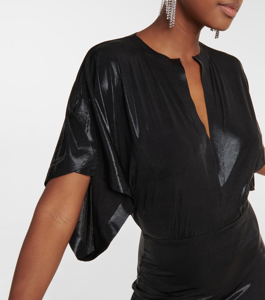 Obie fishtail maxi dress | Norma Kamali