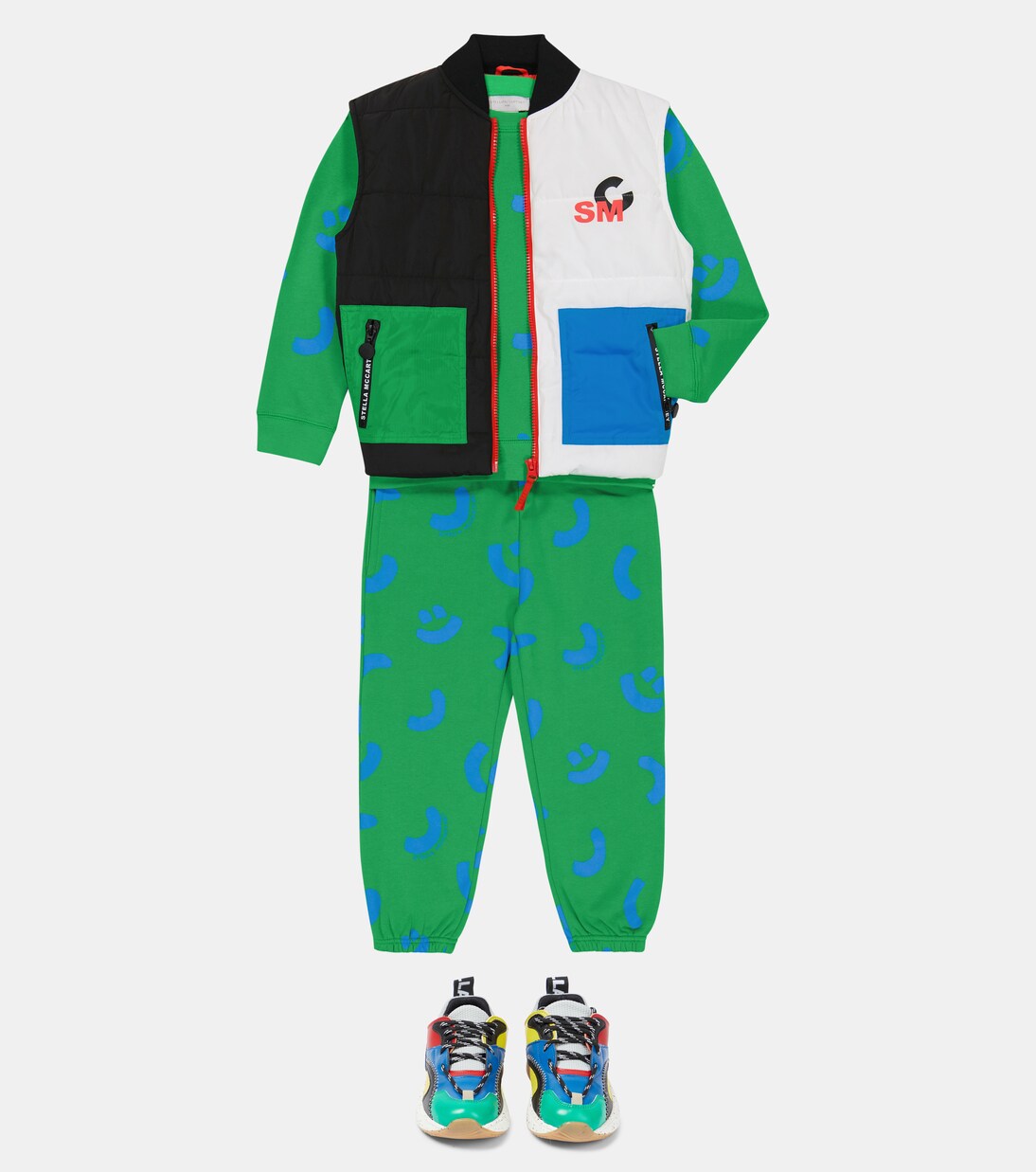 Chaleco estampado con logo | Stella McCartney Kids