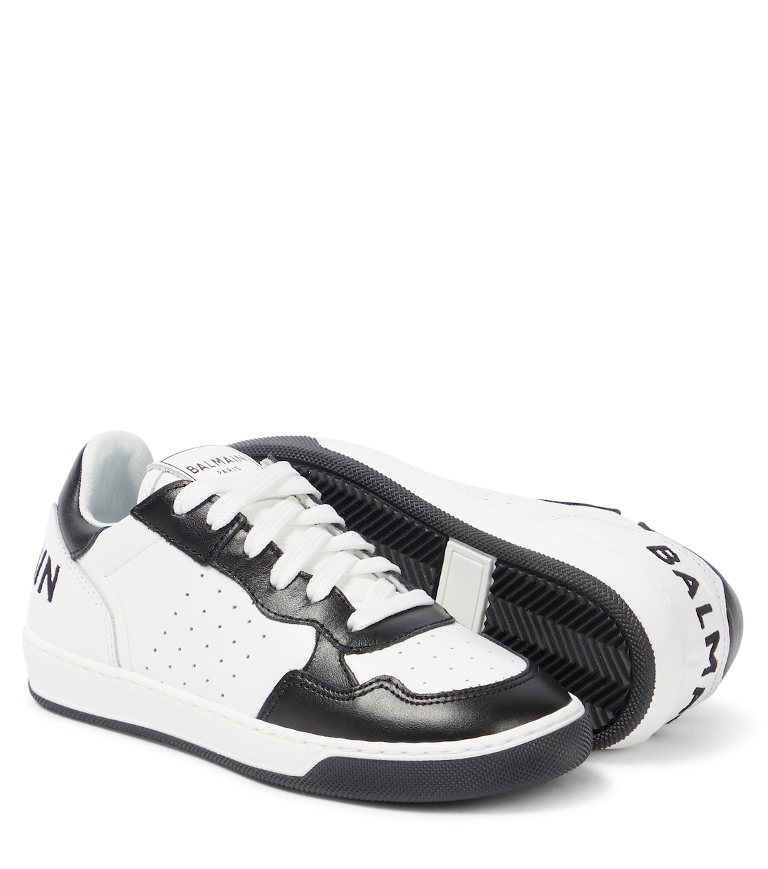 Zapatillas de piel | Balmain Kids