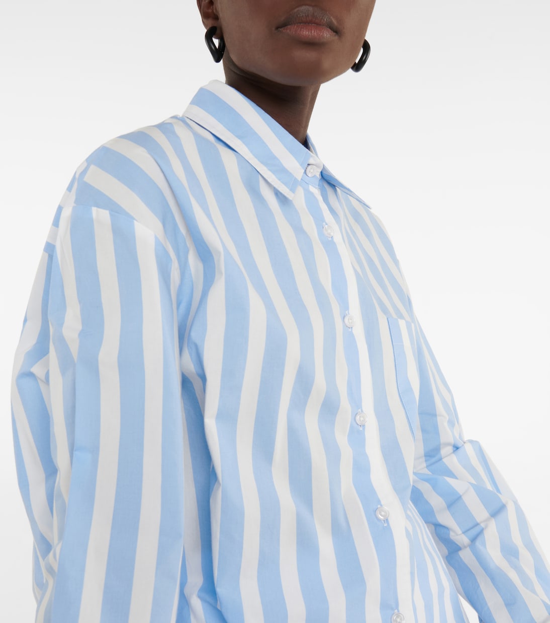 Gestreiftes Hemd Lui aus Baumwolle | The Frankie Shop