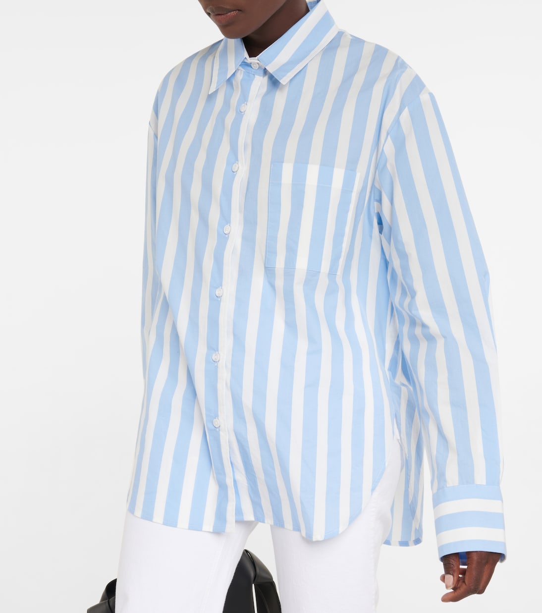 Gestreiftes Hemd Lui aus Baumwolle | The Frankie Shop