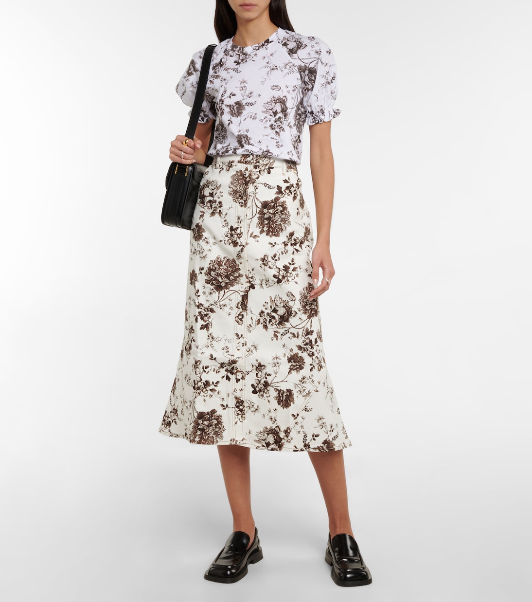 T-Shirt Beatrice aus Baumwolle | Erdem
