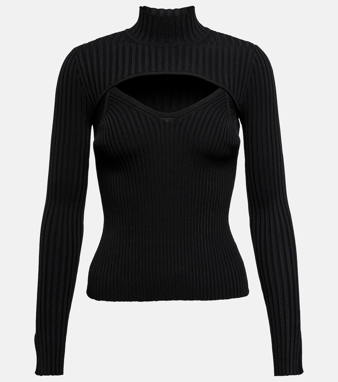 Ribbed-knit layered top | Simkhai