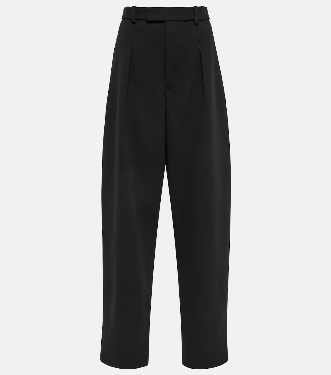 x Hailey Bieber HB wide-leg wool pants | Wardrobe.NYC