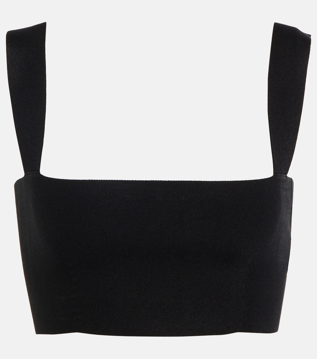 Cropped-Top aus Strick | Victoria Beckham