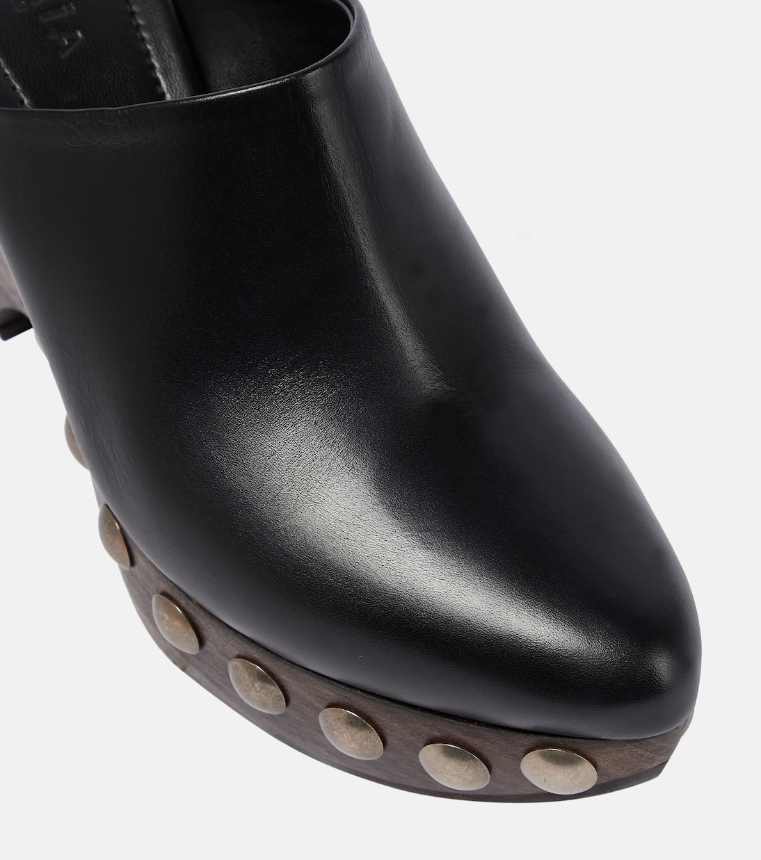 Mules Le Sabot in pelle e legno | Alaïa