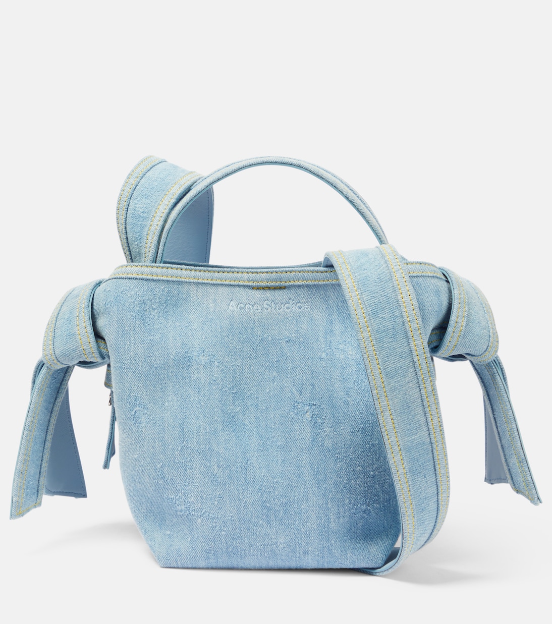 Musubi Mini denim shoulder bag | Acne Studios