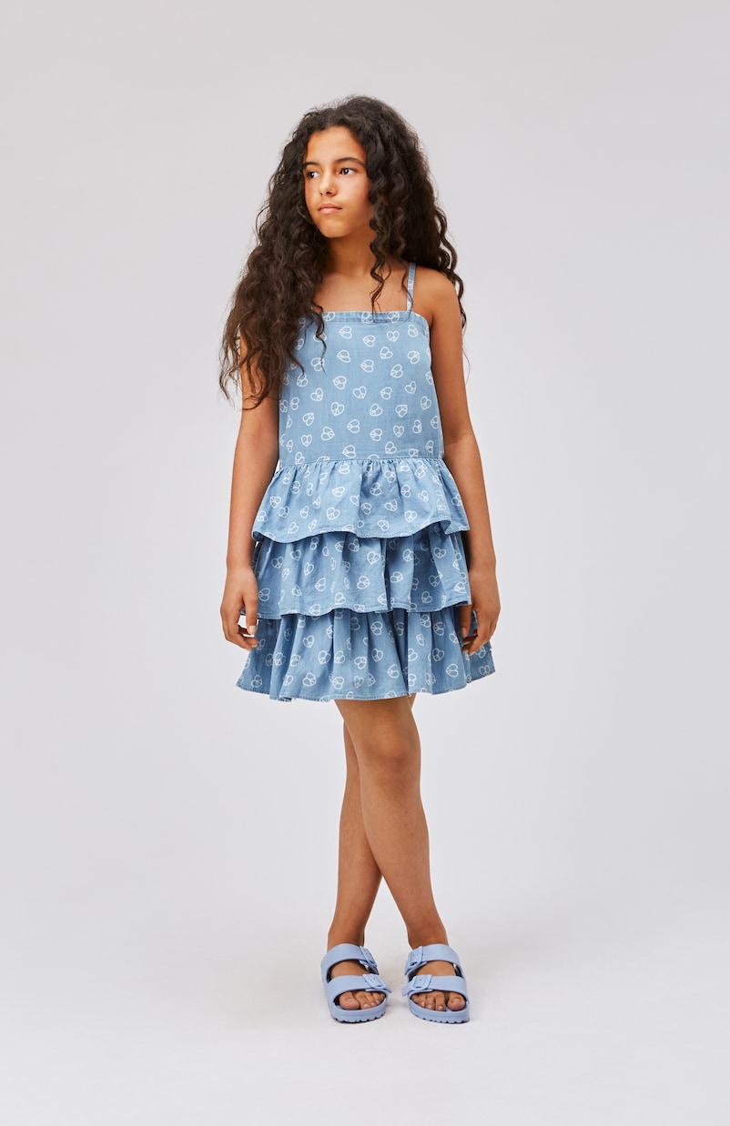 Bedrucktes Kleid Crystal aus Baumwolle | Molo