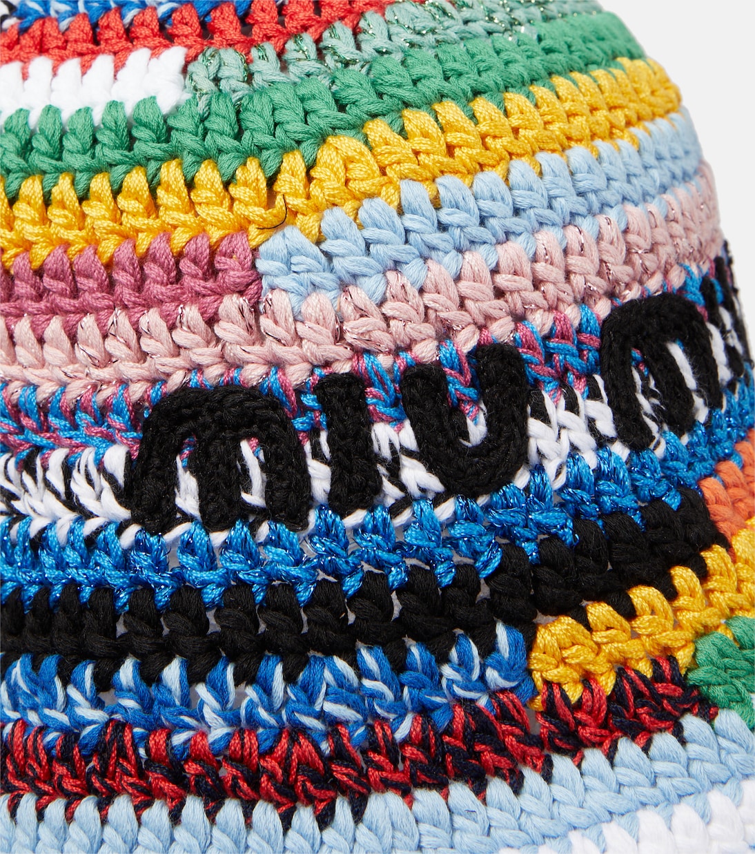 Crochet bucket hat | Miu Miu