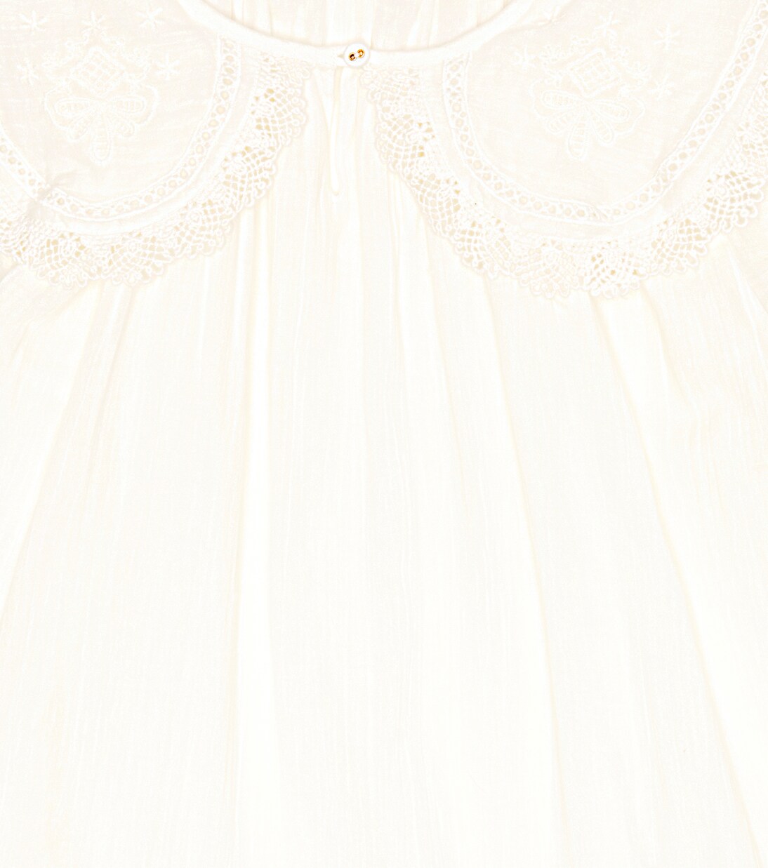 Embroidered cotton minidress | Louise Misha