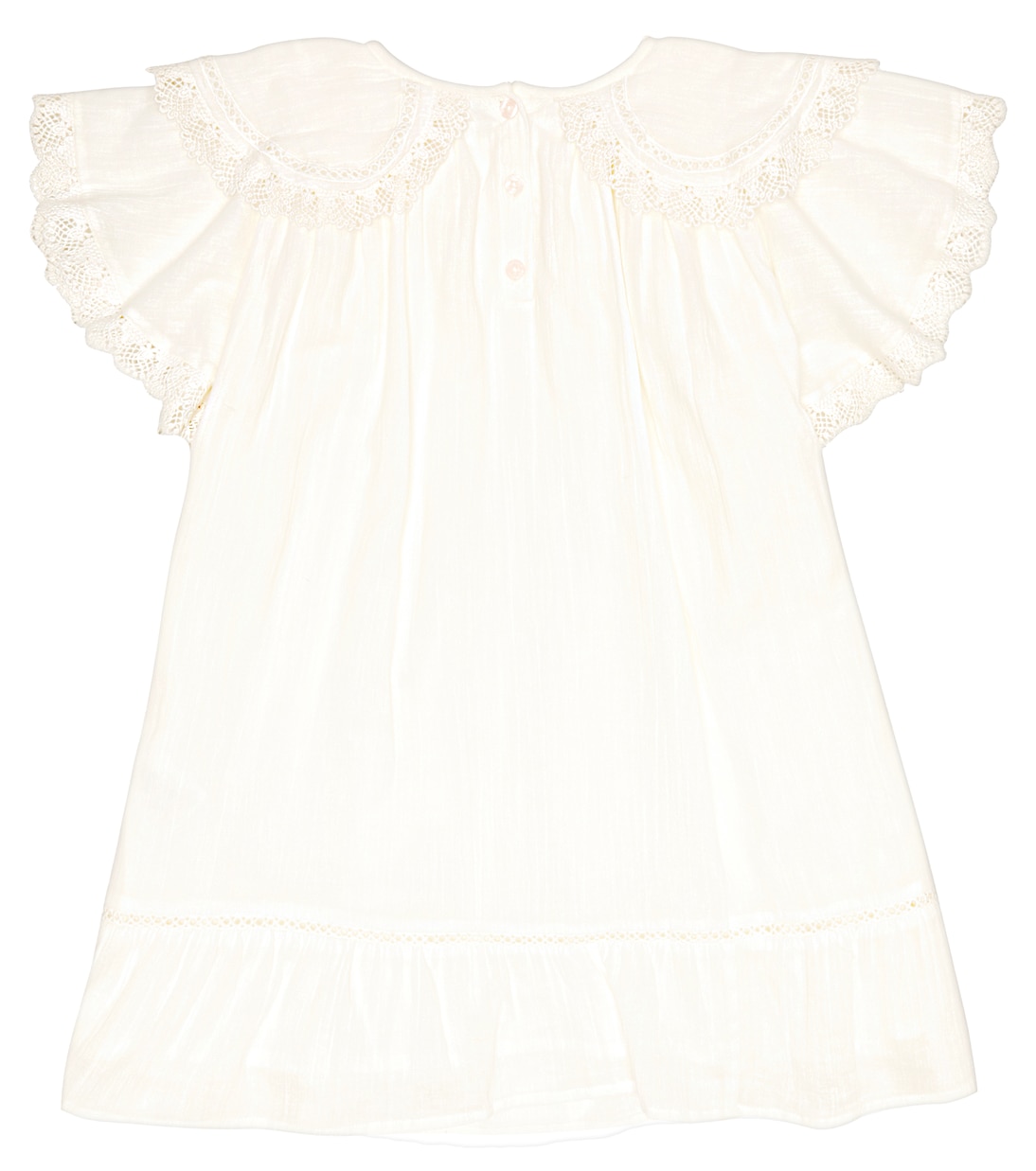 Embroidered cotton minidress | Louise Misha