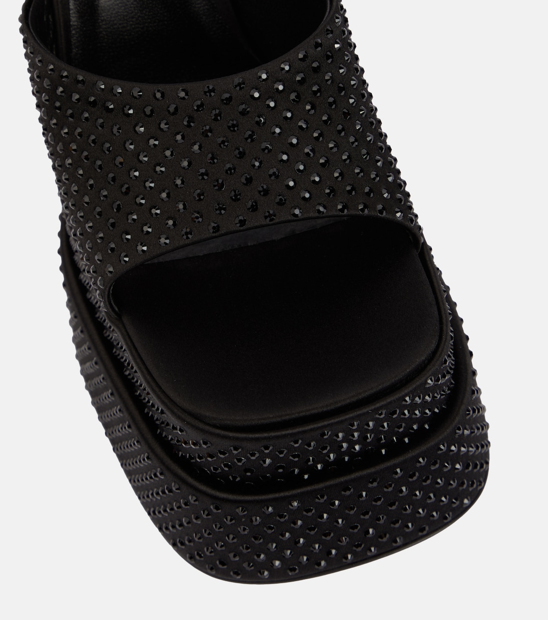 Medusa Aevitas embellished platform sandals | Versace