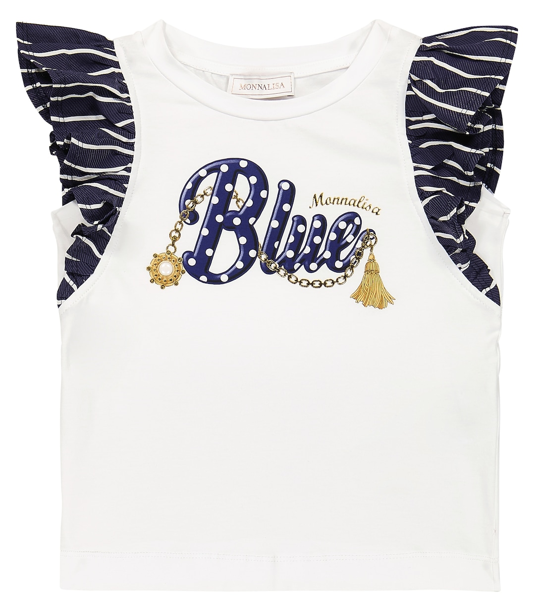 Top in jersey di cotone con stampa | Monnalisa