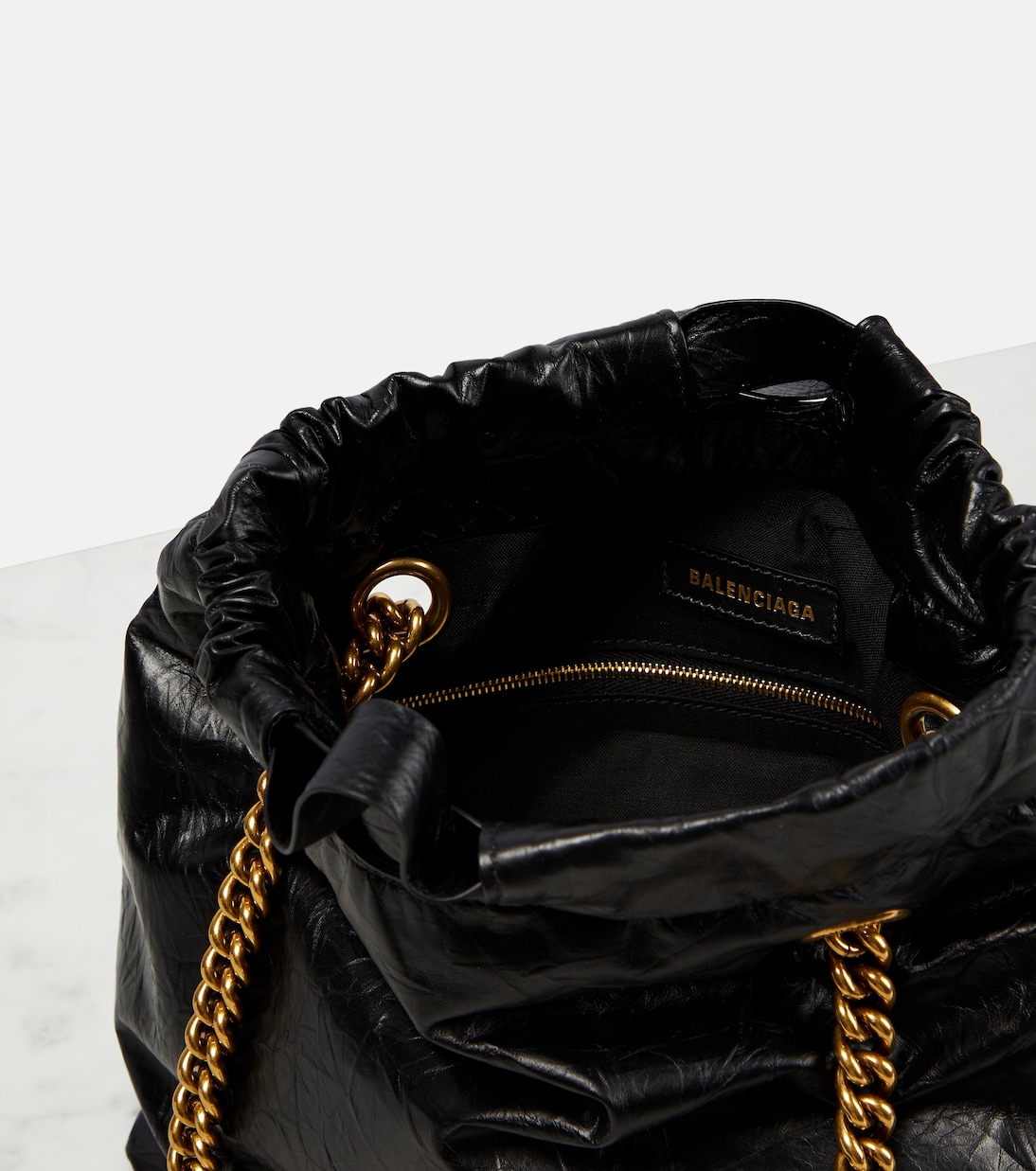 Sac Crush Small en cuir | Balenciaga