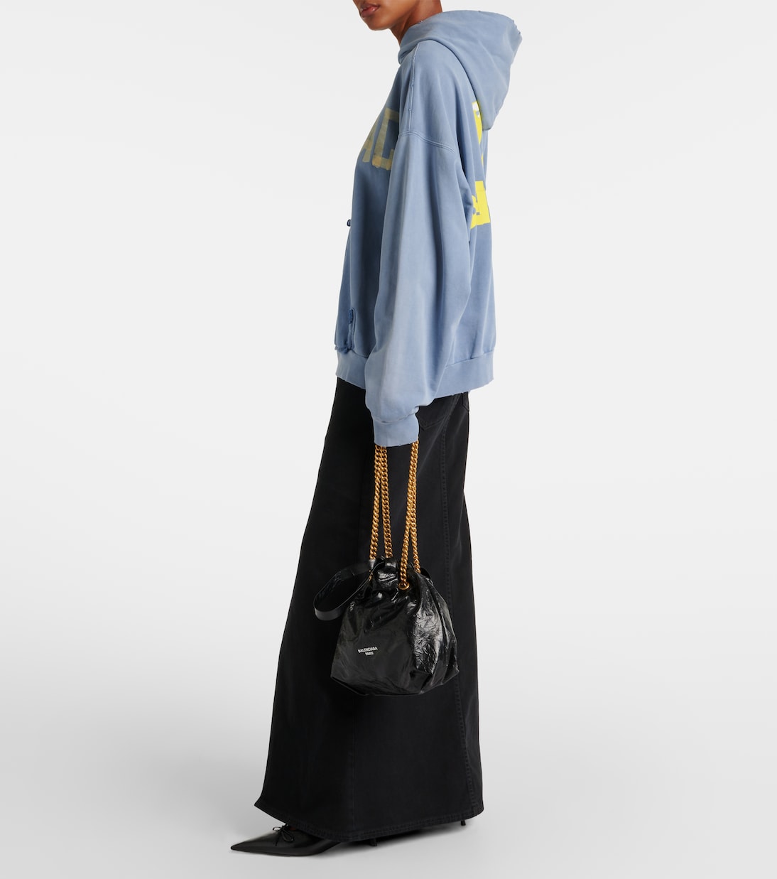 Sac Crush Small en cuir | Balenciaga