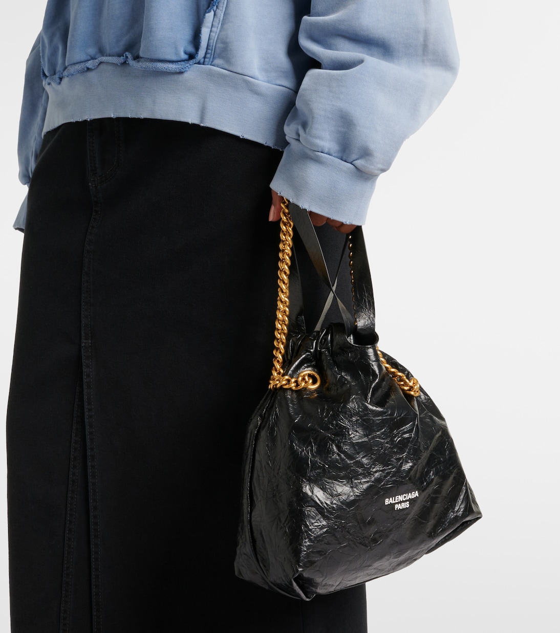 Sac Crush Small en cuir | Balenciaga