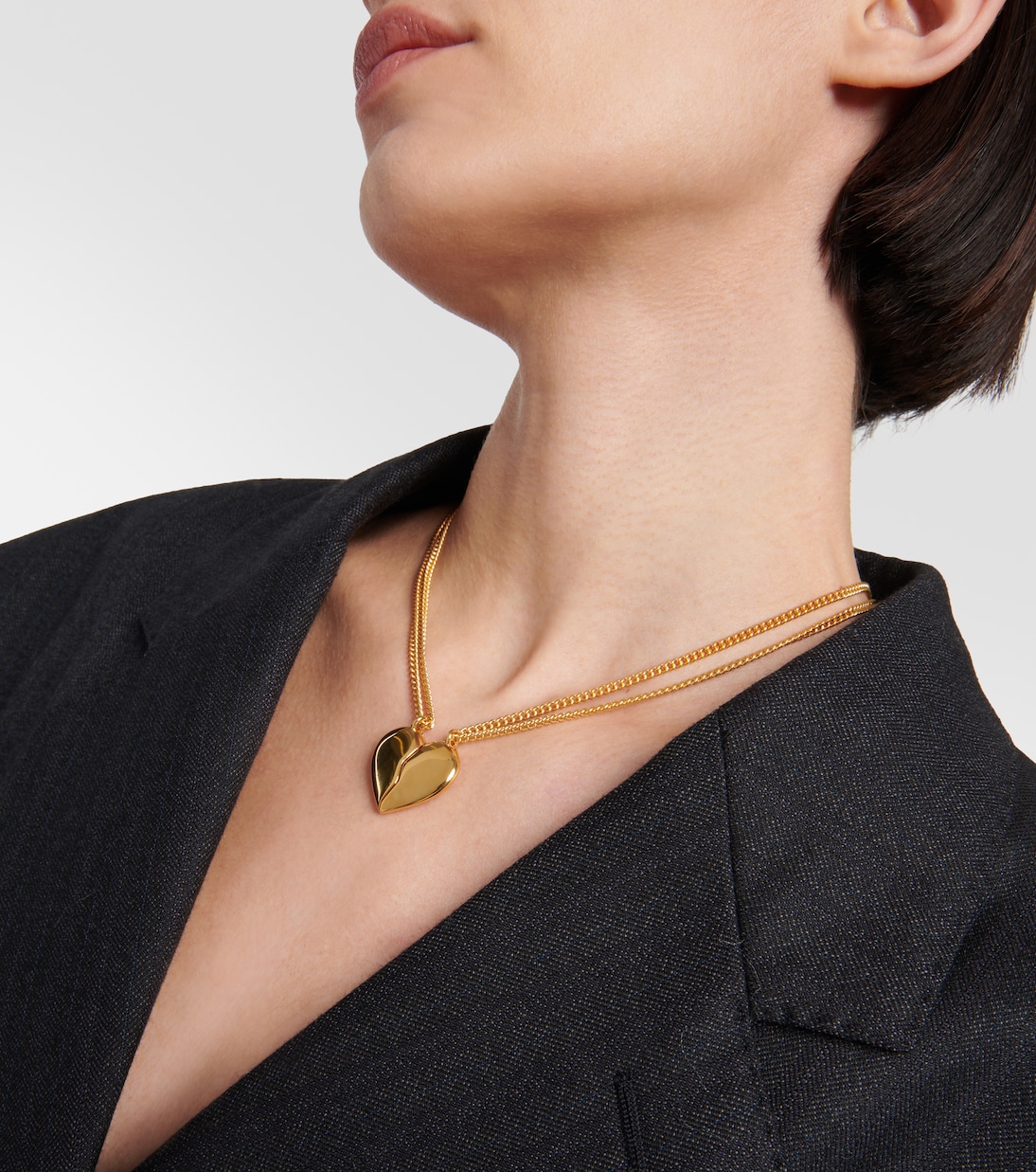 Collana BALENCIAGA Lovelock con doppio dettaglio decorativo