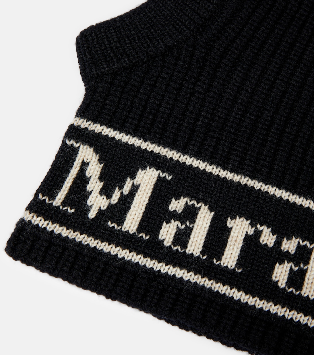 Gong logo wool ski mask | Max Mara