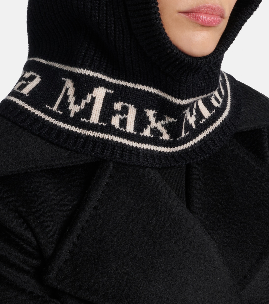 Gong logo wool ski mask | Max Mara