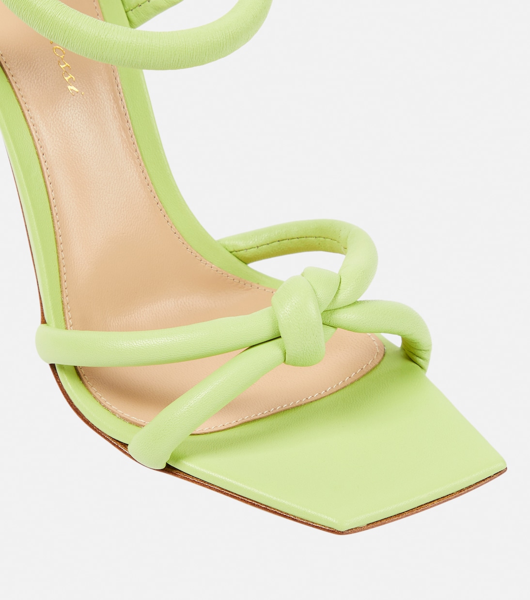 Sandales Knot en cuir | Gianvito Rossi