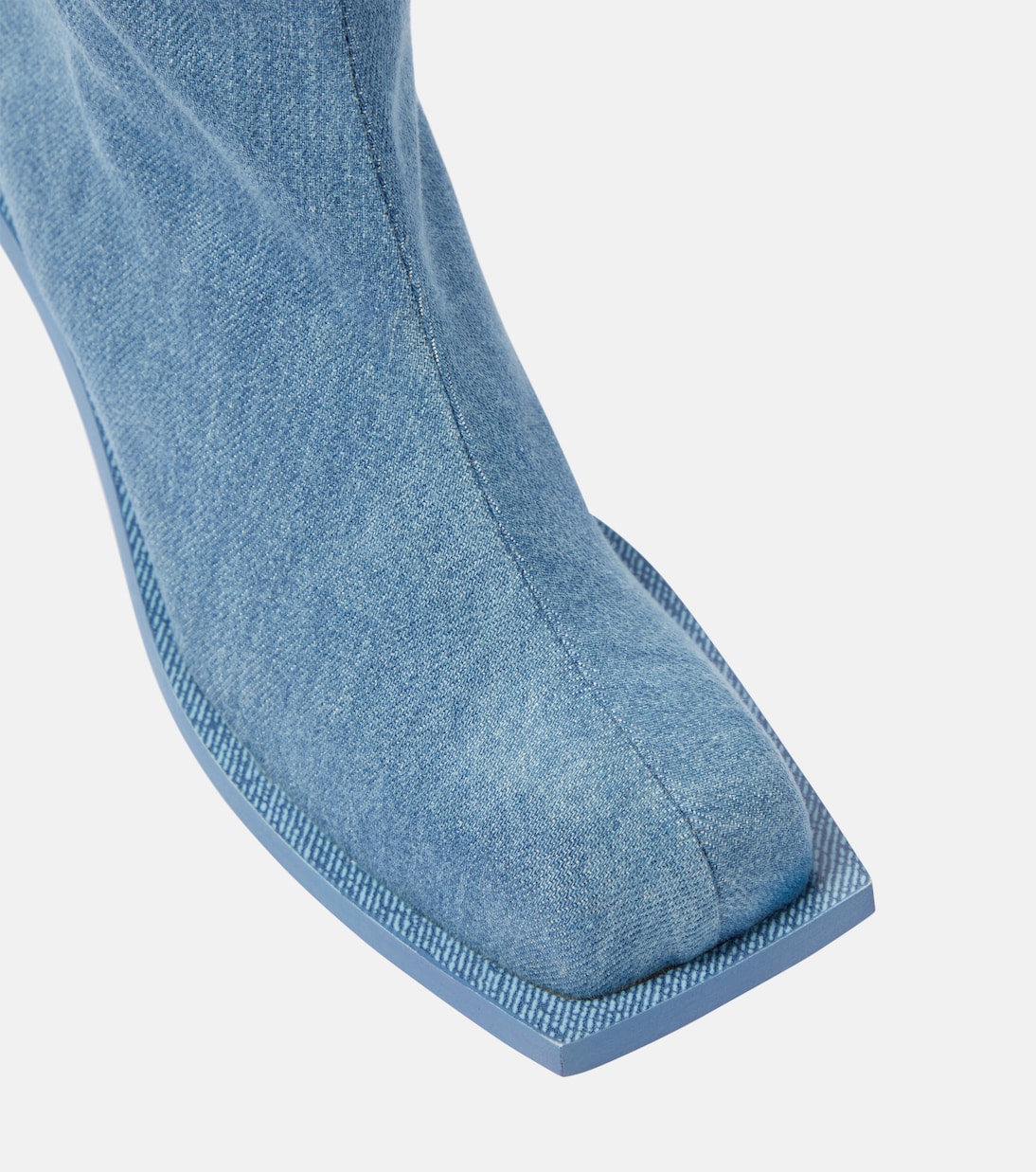Botas altas Blondine en denim | Gia Borghini