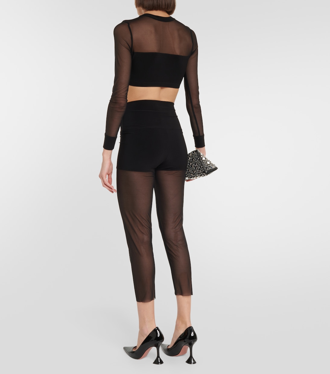 Leggings con malla | Norma Kamali
