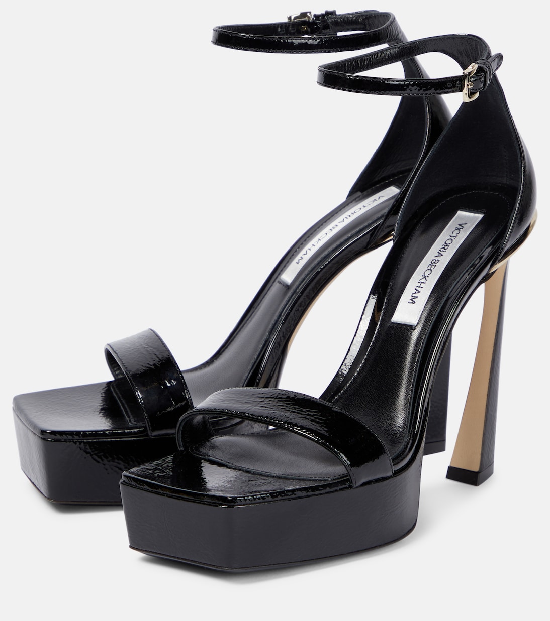 Patent leather platform sandals | Victoria Beckham