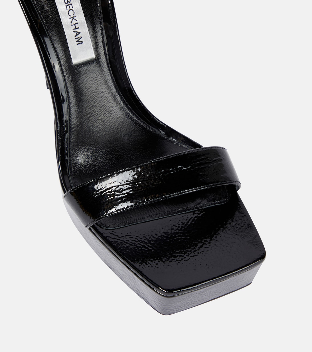Patent leather platform sandals | Victoria Beckham